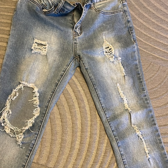 Women’s jeans skinny with tears size 6 kate Jordan - Picture 3 of 4